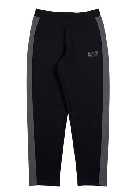 Pantalone bambino nero in cotone EMPORIO ARMANI | 7B000311NERO
